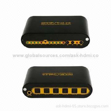 Spdif / Toslink / Digital Optical Audio True 4x2 Matrix